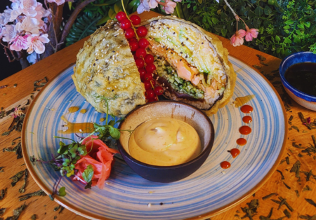 Burger Sake Panko