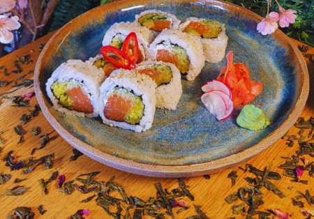 California Sake — rolka z łososiem